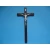 Krzyż drewniany kolor brąz 27 cm